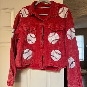 Live Love Gameday Baseball Jacket